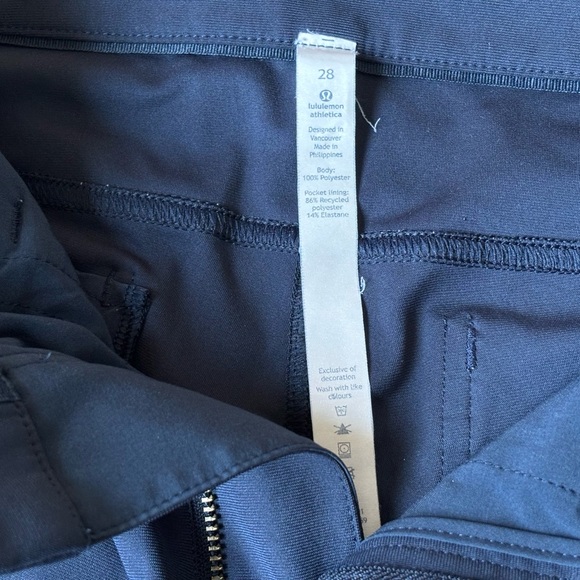 MENS BOYS LULULEMON CLASSIC FIT 5 Pocket ABC Pants MSRP $138 - Picture 3 of 5